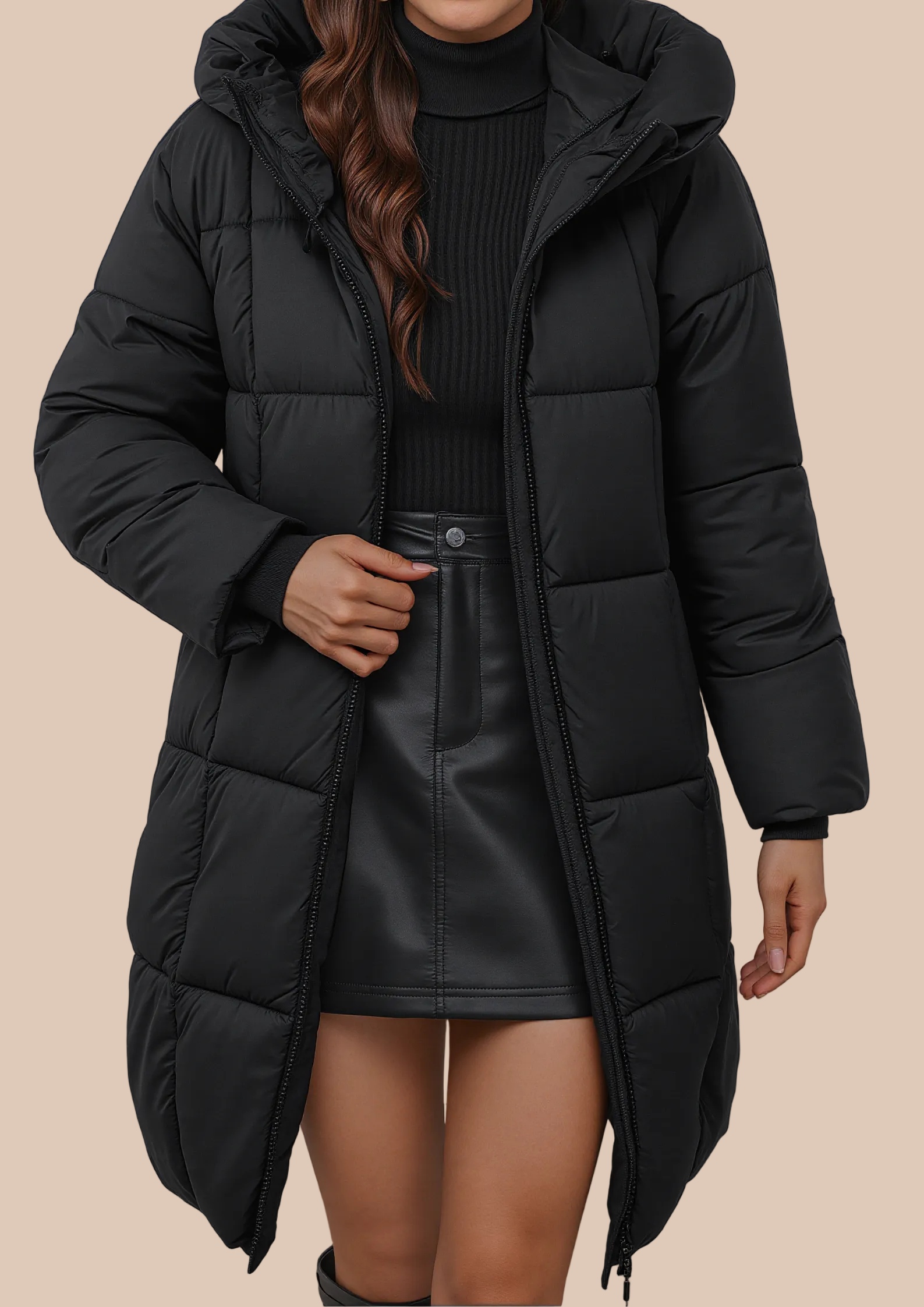 Long Puffer Coat