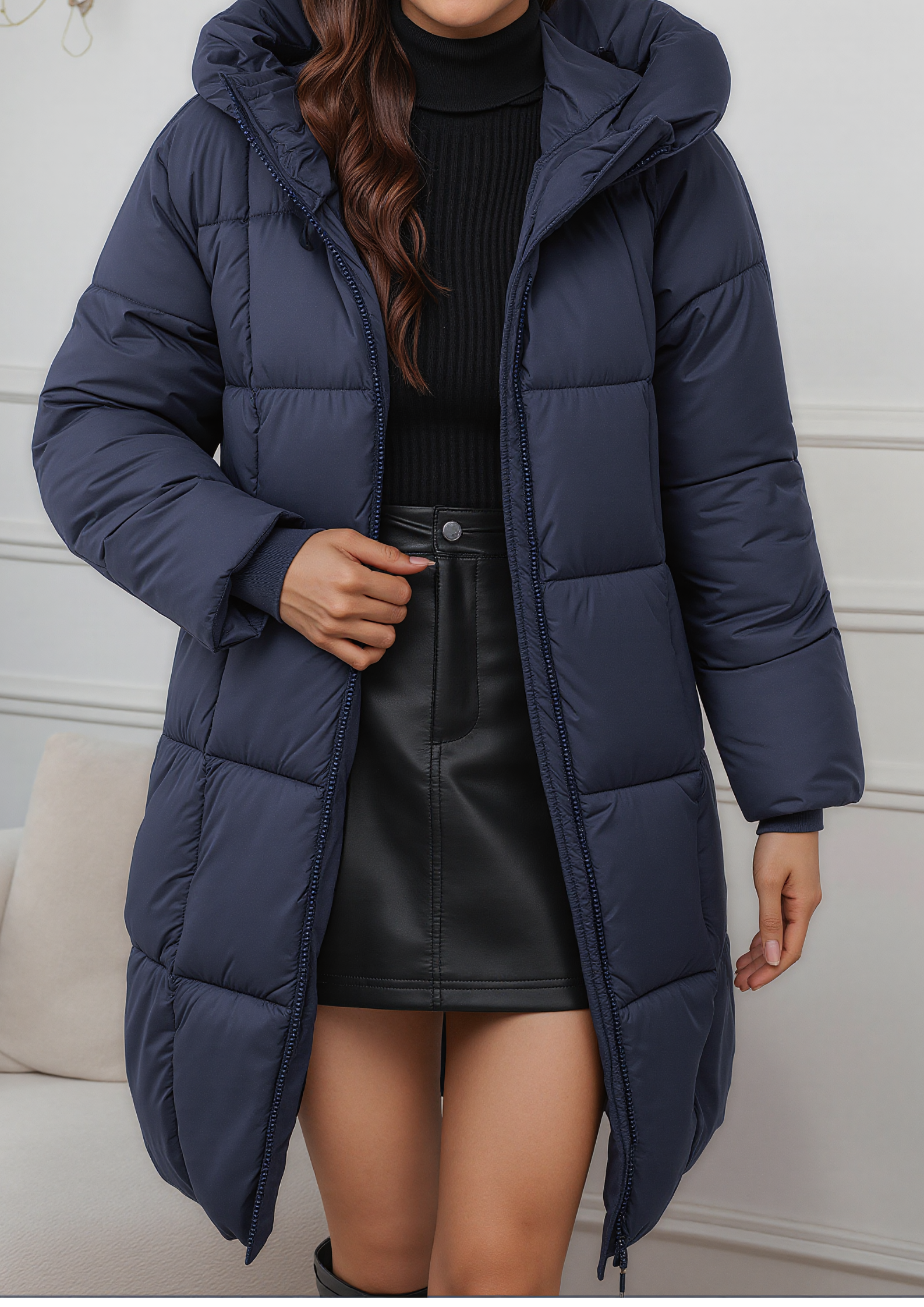 Long Puffer Coat