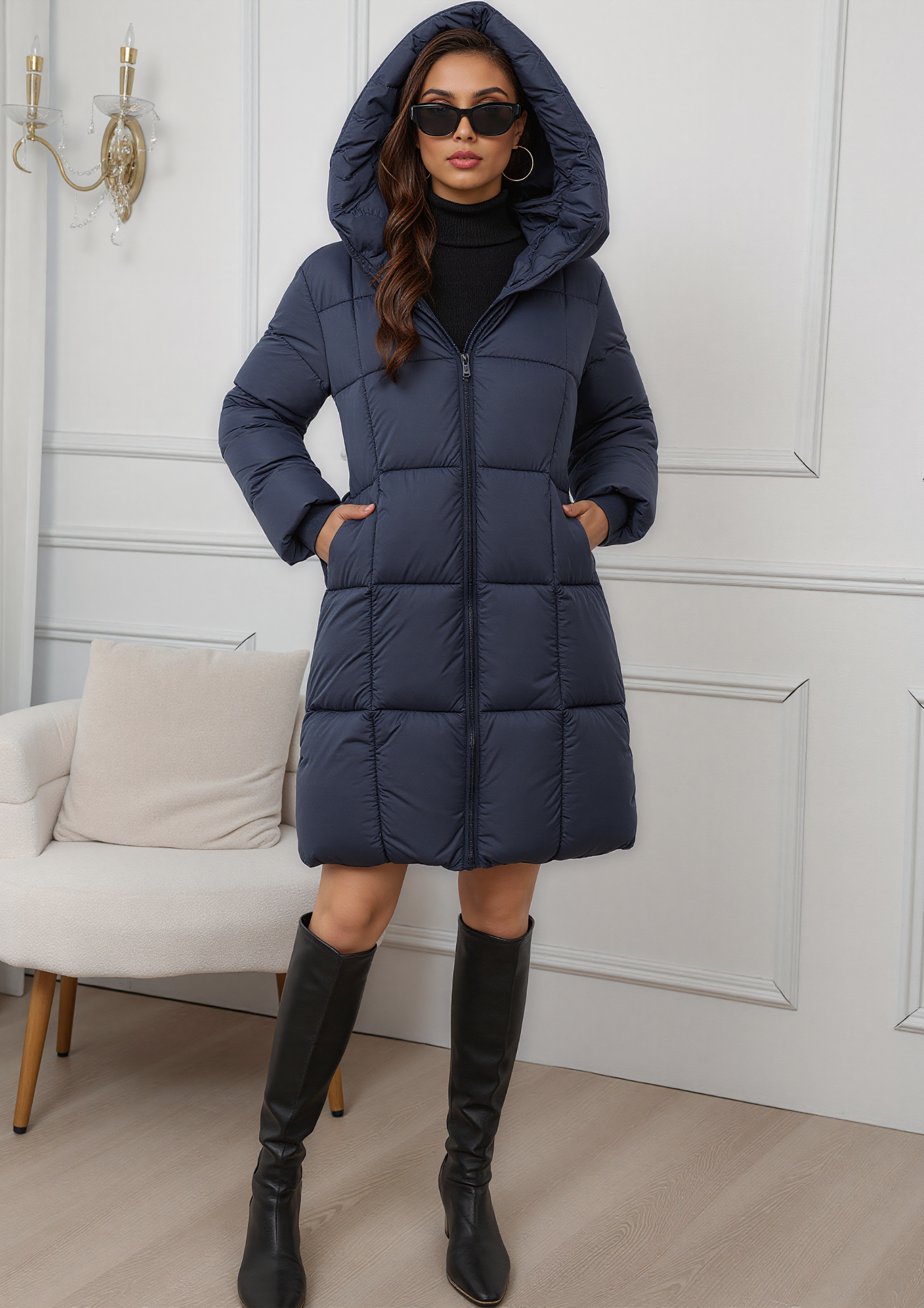 Long Puffer Coat
