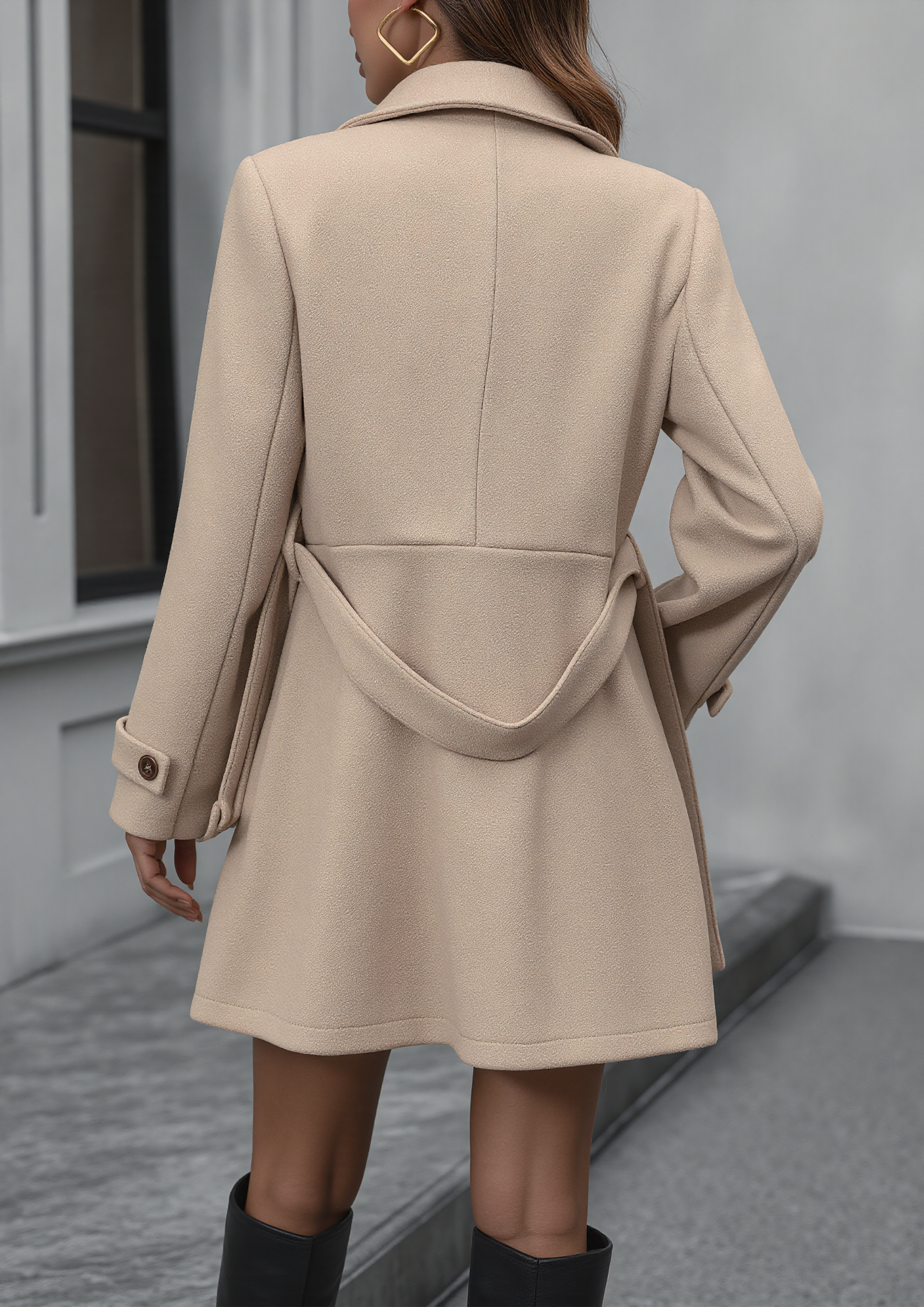 Double-Breasted Coat