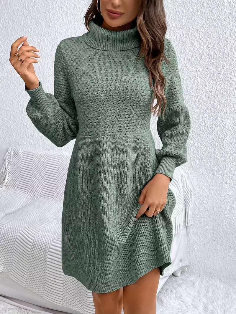 women's elegant sweater dress