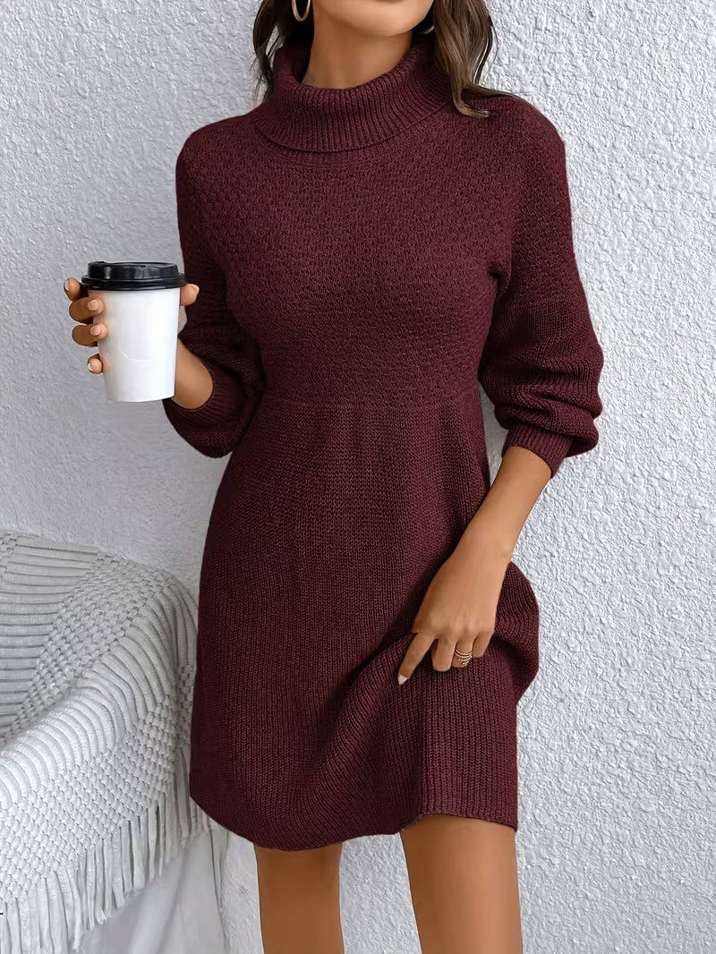 women's elegant sweater dress